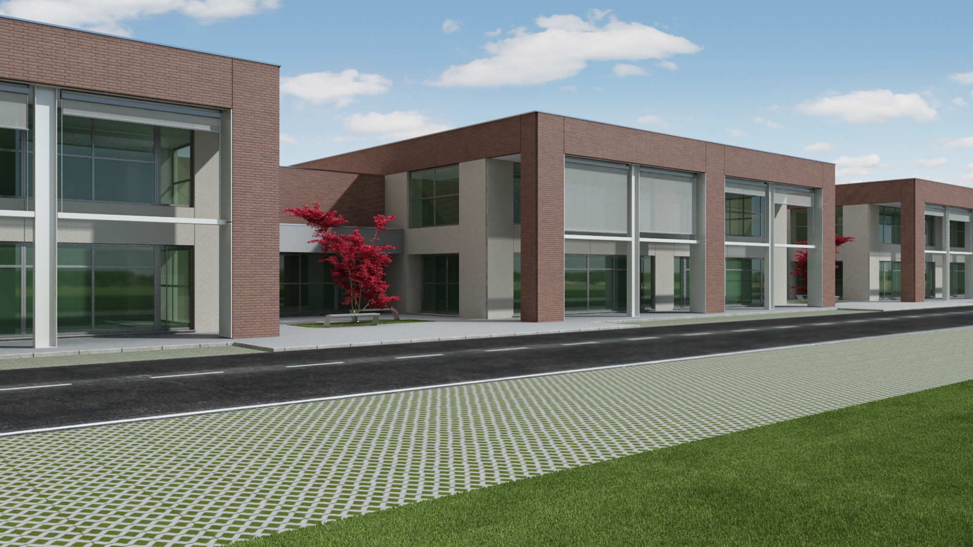 Render Esterni - 2011 - Vigevano - Oddo + Lopez Architetti