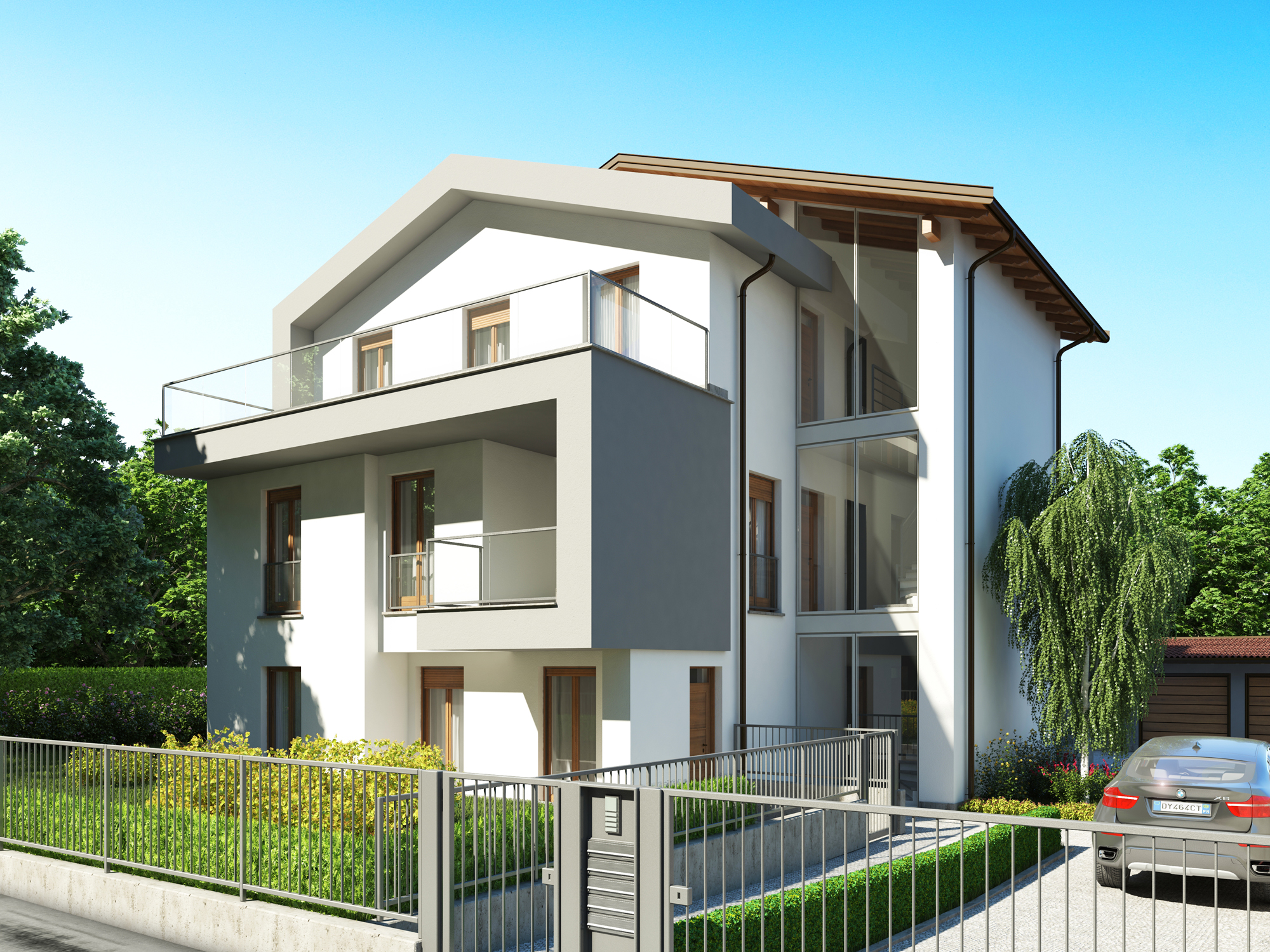 Render Esterni residenziali - 2013 - Vigevano - Ing. Giorgio Gabriele Giacobbe